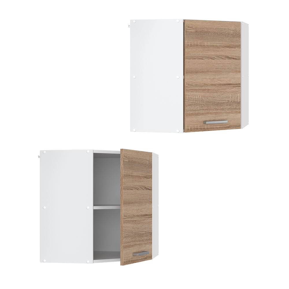 Vicco Pensile universale Sonoma 57 cm Pensile ad angolo con anta