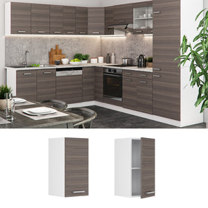 Vicco Pensile da cucina Grigio 30 cm