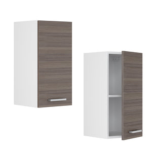 Vicco Pensile da cucina Grigio 30 cm