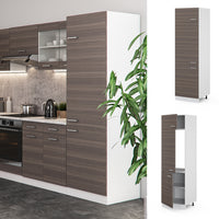 Vicco Armadio frigorifero Grigio 60 cm