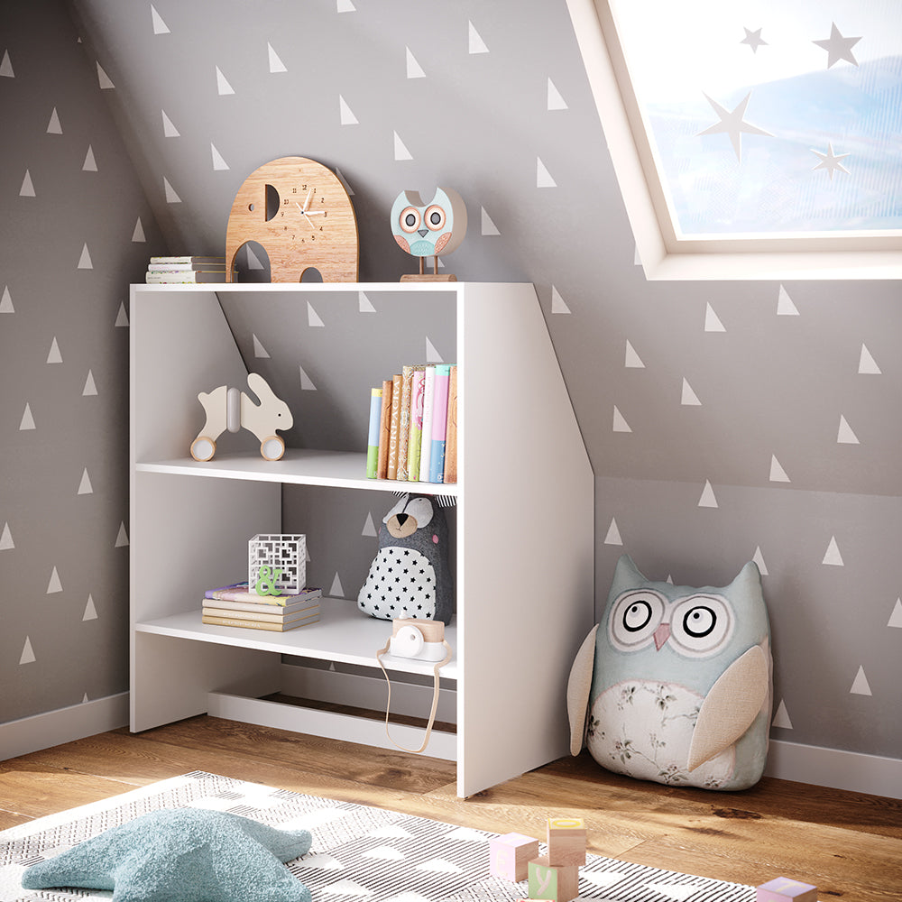 Vicco Libreria bambini Bianco 90 x 100 cm