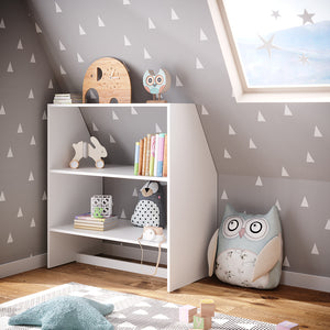Vicco Libreria bambini Bianco 90 x 100 cm