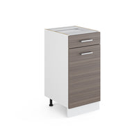 Vicco Mobiletto base per cucina Grigio 40 cm senza piano di lavoro