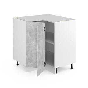 Vicco Mobile ad angolo cucina Calcestruzzo 75.6 cm , PL Antracite