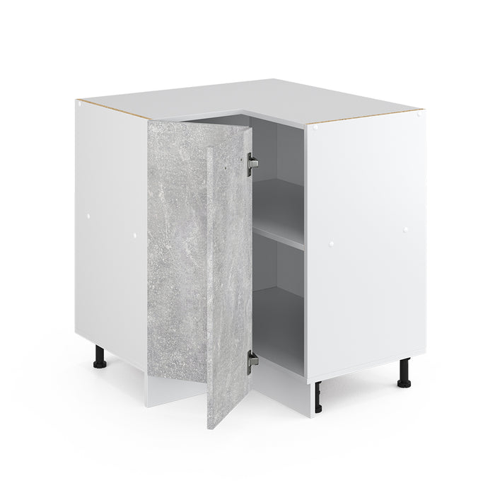 Vicco Mobile ad angolo cucina Calcestruzzo 75.6 cm , PL Antracite