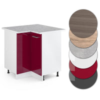 Vicco Mobile ad angolo cucina Rosso lucido 75.6 cm , PL Marmo