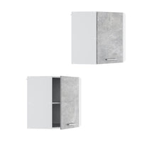 Vicco Pensile universale Calcestruzzo 57 cm Pensile ad angolo con anta