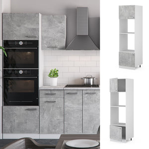 Vicco Set mobili bagno Calcestruzzo 60 cm