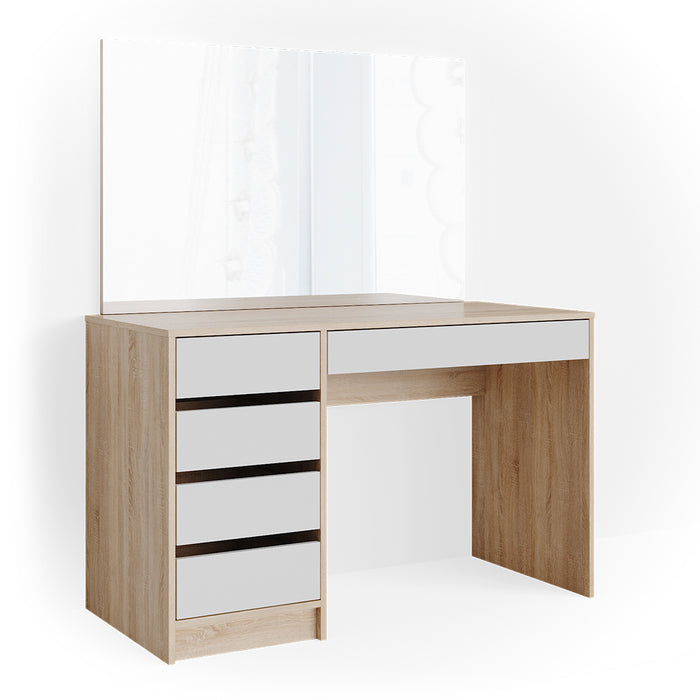 Vicco Tavolo da toeletta Bianco/Sonoma 55 cm