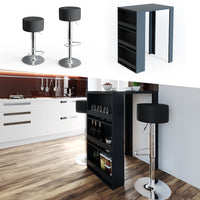 Vicco Tavolo bar alto Antracite 57 x 80 cm