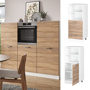 Vicco Mobile per forno da incasso Sonoma 60 cm