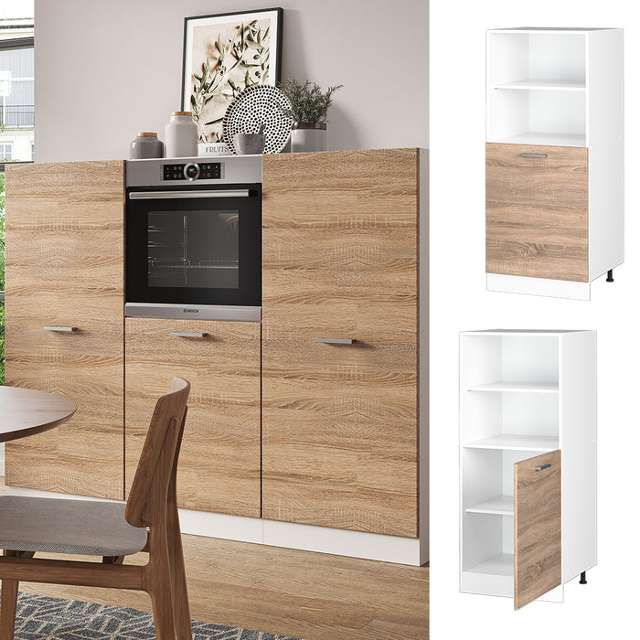 Vicco Mobile per forno da incasso Sonoma 60 cm