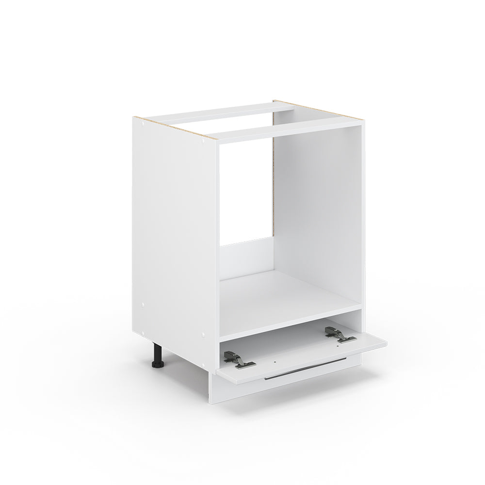 Vicco Mobile per forno da incasso Bianco lucido 60 cm , PL Marmo