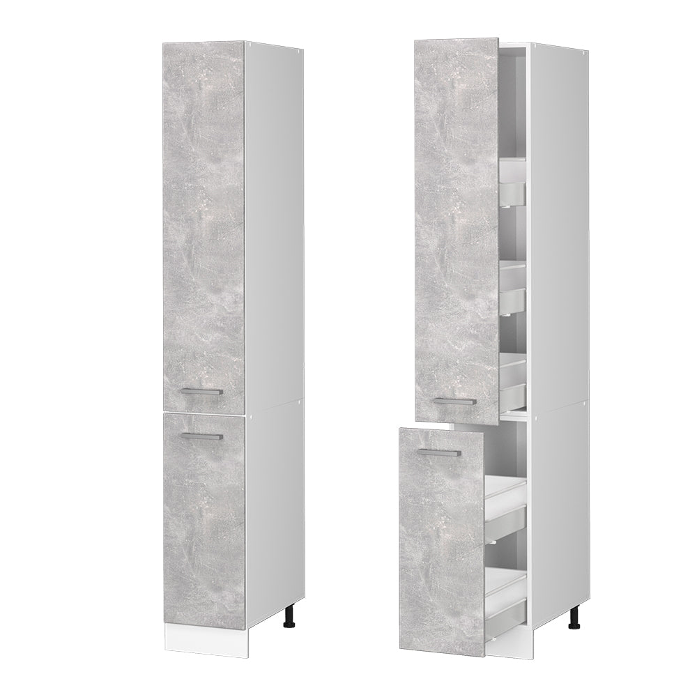 Vicco Armadio da farmacia Calcestruzzo 30 cm