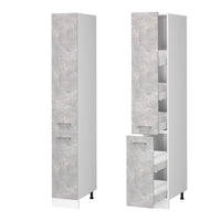 Vicco Armadio da farmacia Calcestruzzo 30 cm