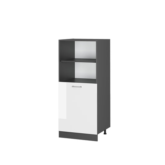 Vicco Mobile per forno da incasso Bianco lucido 60 cm