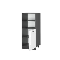 Vicco Mobile per forno da incasso Bianco lucido 60 cm