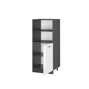 Vicco Mobile per forno da incasso Bianco lucido 60 cm