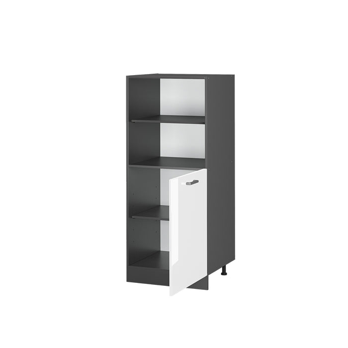 Vicco Mobile per forno da incasso Bianco lucido 60 cm