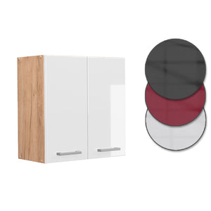 Vicco Pensile da cucina Bianco lucido 60 cm