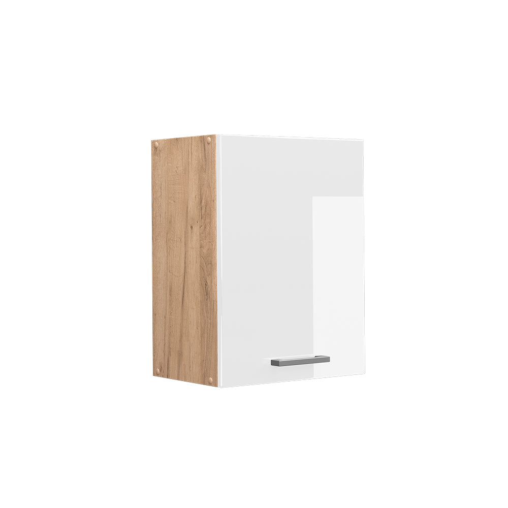 Vicco Pensile da cucina Bianco lucido 45 cm