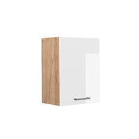 Vicco Pensile da cucina Bianco lucido 45 cm