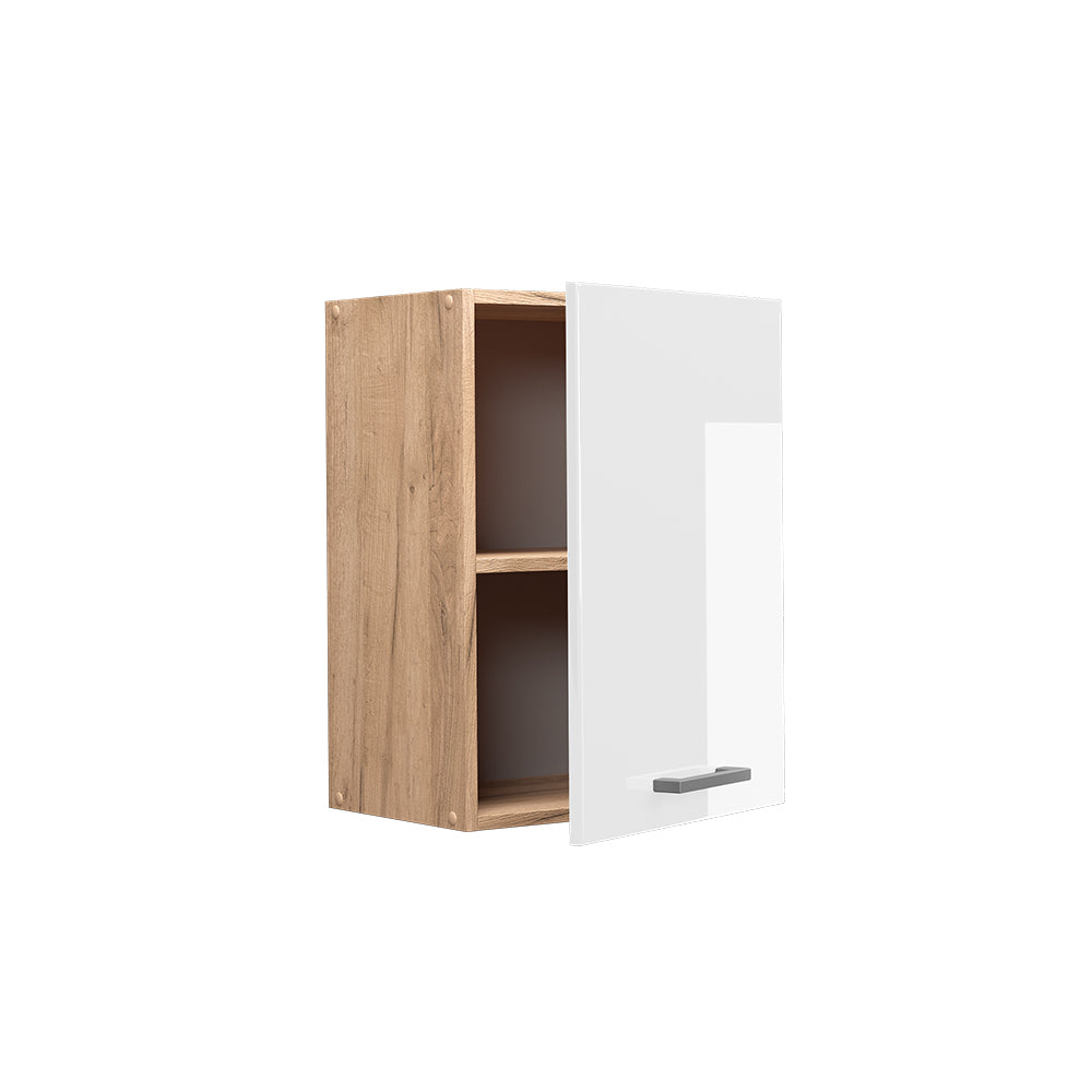 Vicco Pensile da cucina Bianco lucido 45 cm