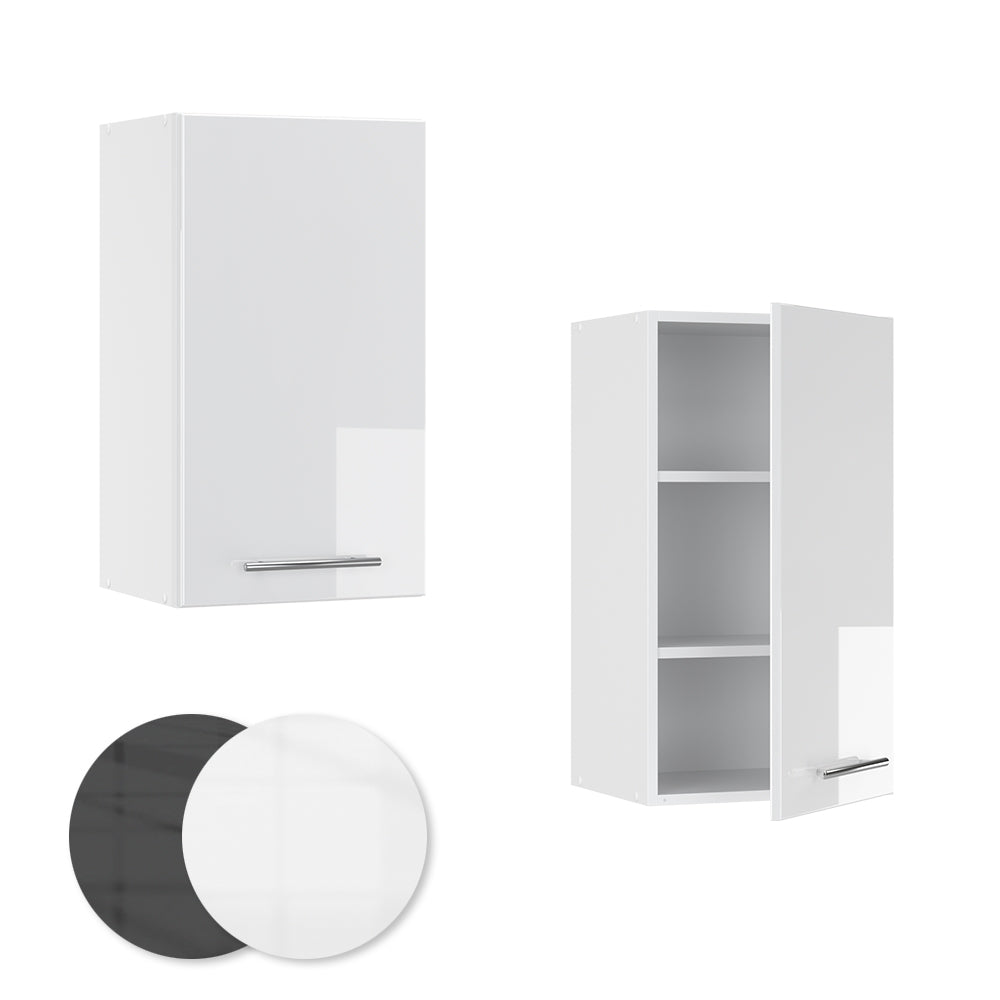 Vicco Pensile da cucina Bianco lucido 40 cm