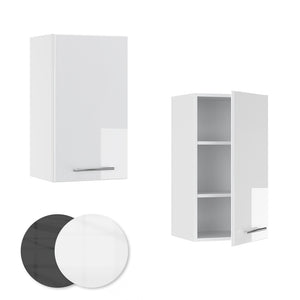 Vicco Pensile da cucina Bianco lucido 40 cm