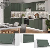 Vicco Pensile da cucina Verde-oro Country House 60 cm Piatto