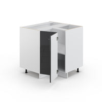 Vicco Mobile ad angolo cucina Antracite lucido 80.5 cm , PL Antracite