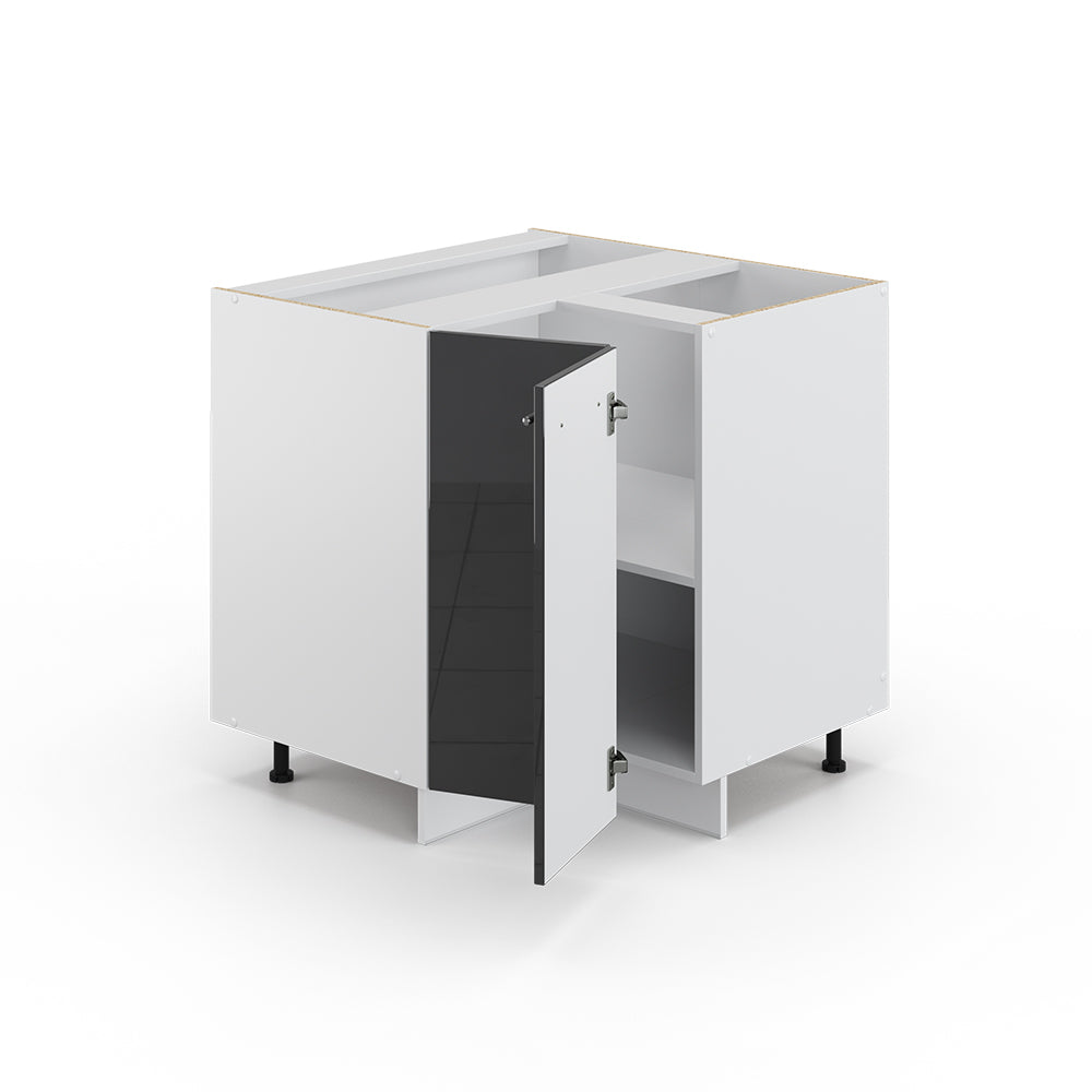 Vicco Mobile ad angolo cucina Antracite lucido 80.5 cm senza piano di lavoro