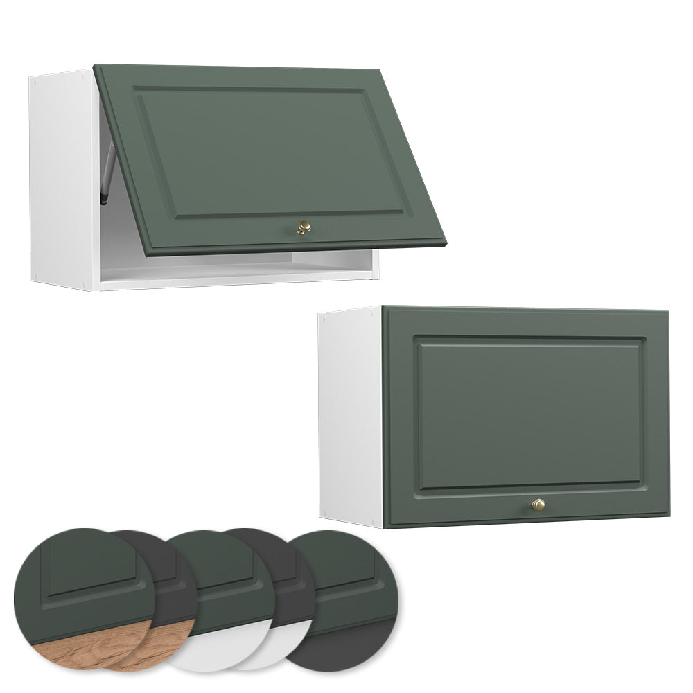 Vicco Pensile da cucina Verde-oro Country House 60 cm Piatto