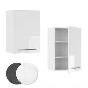 Vicco Pensile da cucina Bianco lucido 50 cm