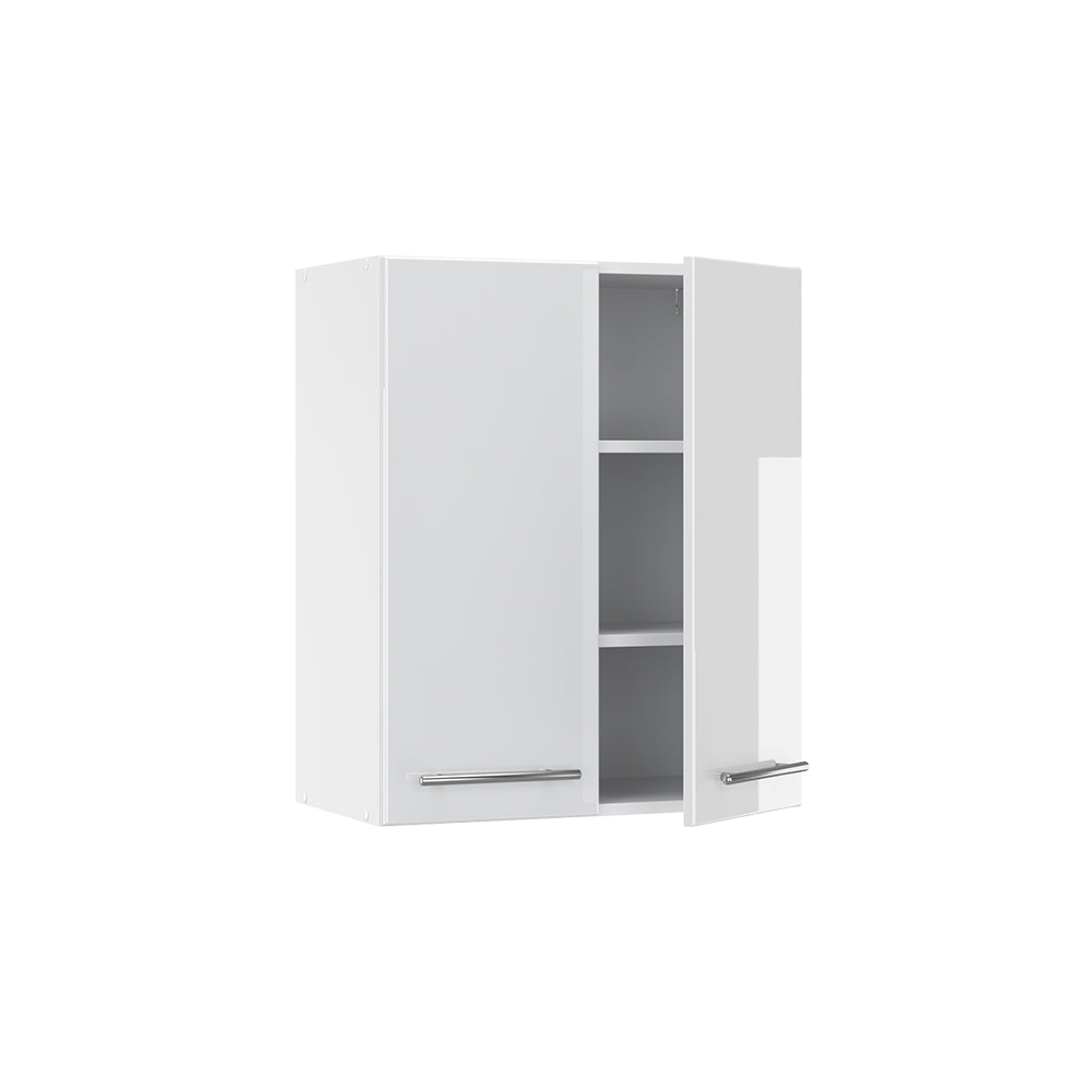 Vicco Pensile da cucina Bianco lucido 60 cm