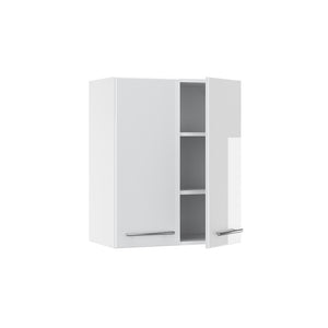 Vicco Pensile da cucina Bianco lucido 60 cm