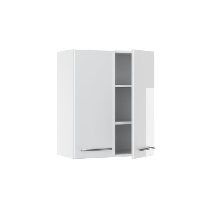 Vicco Pensile da cucina Bianco lucido 60 cm