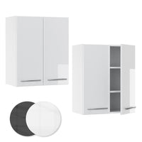 Vicco Pensile da cucina Bianco lucido 60 cm