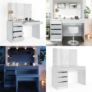 Vicco  Tavolo  da  toeletta  Bianco  55  cm