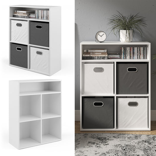 Vicco Libreria bambini Bianco 72 x 90.2 cm 4 scomparti