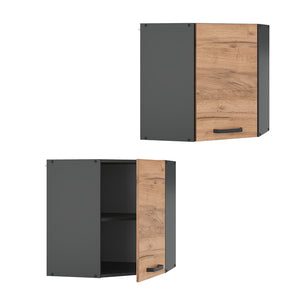 Vicco Mobile angolare da cucina Quercia dorata 57 cm