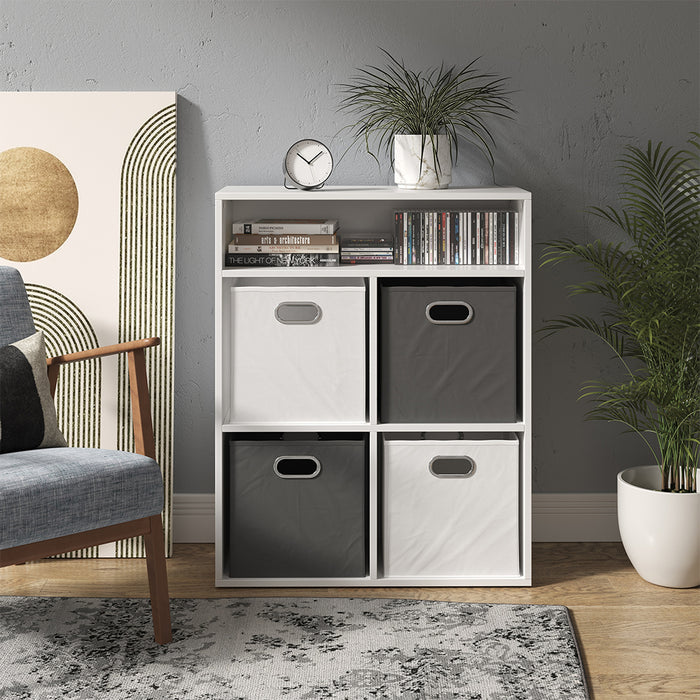 Vicco Libreria bambini Bianco 72 x 90.2 cm 4 scomparti