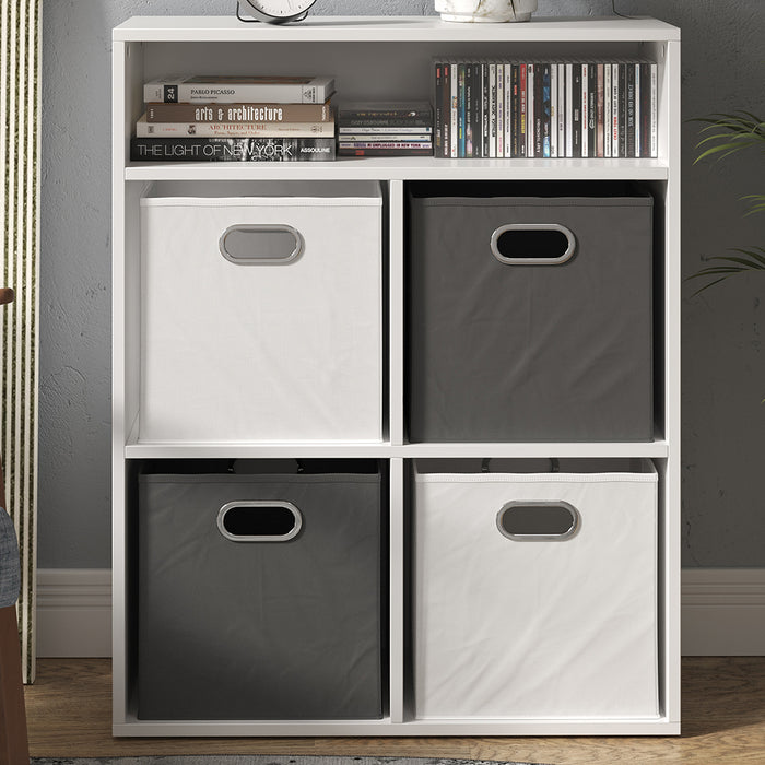 Vicco Libreria bambini Bianco 72 x 90.2 cm 4 scomparti