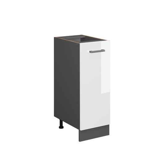 Vicco Base Bianco lucido 30 cm senza piano di lavoro