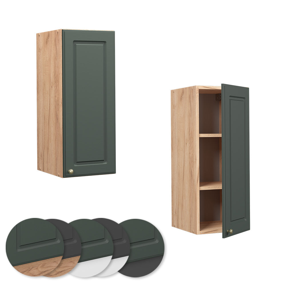 Vicco Pensile da cucina Verde-oro Country House 30 cm