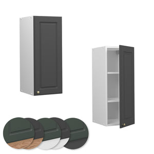 Vicco Pensile da cucina Antracite-oro 30 cm