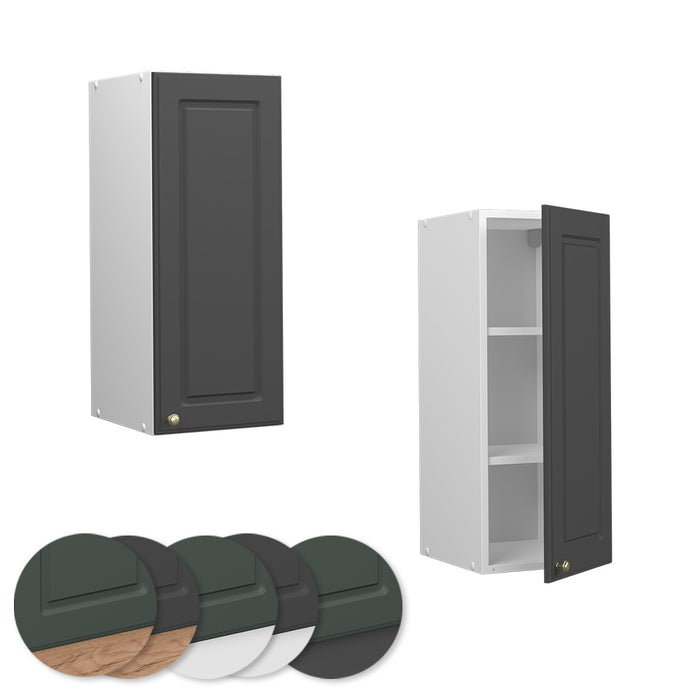 Vicco Pensile da cucina Antracite-oro 30 cm