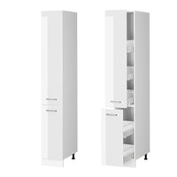 Vicco Armadio da farmacia Bianco lucido 30 cm