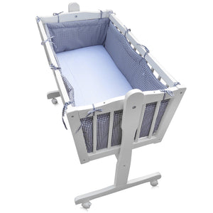 Vitalispa Lettino per bambini Bianco Con rulli