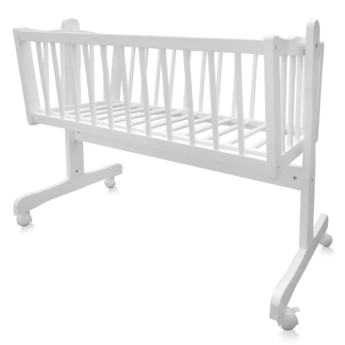 Vitalispa Lettino per bambini Beige 100 x 77 cm Con rulli